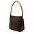 Borsa a tracolla Louis Vuitton Monogram Looping MM marrone - vista 2