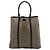 Tote vertical Gucci GG Supreme beige