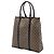 Tote vertical Gucci GG Supreme beige - vista 2