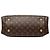 Borsa Tote Louis Vuitton Monogram Flower marrone - vista 3