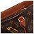 Borsa Tote Louis Vuitton Monogram Flower marrone - vista 7