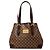 Borsa Tote Louis Vuitton Damier Ebene Hampstead MM marrone