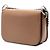 Borsa a tracolla Arcade in pelle di vitello lucida marrone Prada - vista 2