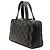 Borsa Chanel CC in agnello nero con cuciture wild stitch - vista 2