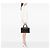 Borsa Chanel CC in agnello nero con cuciture wild stitch - vista 7
