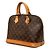Borsa Louis Vuitton Monogram Alma PM marrone - vista 2