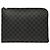 Clutch Pochette Jour GM in Damier Graphite nero Louis Vuitton