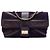 Borsa a tracolla Chanel Quilted Suede Union Jack Reissue 2.55 Double Flap 227 Viola Porpora