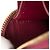 Roter Louis Vuitton Monogram Empreinte Zippy Long Wallet - Ansicht 6
