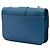 Chanel Large Quilted Sheepskin Front Chain Flap Umhängetasche Blau - Ansicht 2