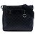 Borsa a tracolla Gucci Guccissima Web nera Nero