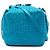 Borsa a tracolla Cube in nappa Intrecciato blu Bottega Veneta