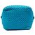 Borsa a tracolla Cube in nappa Intrecciato blu Bottega Veneta - vista 3