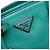 Double Bolso satchel Prada Glace Calf verde con dos bolsillos y doble asa - vista 5