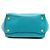 Borsa Blue Prada Vitello Daino Sound Lock - vista 3