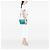 Borsa Blue Prada Vitello Daino Sound Lock - vista 7