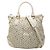 Beiger Louis Vuitton Monogram Mini Lin Croisette Marina PM Satchel