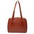 Bolso de hombro Louis Vuitton Epi Voltaire marrón Castaño