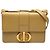 Borsa a tracolla con patta 30 Montaigne in pelle marrone Dior