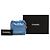 Borsa a mano Chanel Mini Shiny Calfskin 22 blu - vista 7