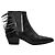 Botines con flecos negros Saint Laurent Wyatt Talla 37.5
