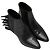 Botines con flecos negros Saint Laurent Wyatt Talla 37.5 - vista 2