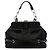 Borsa Chanel CC Check Embossed Velvet Belted Side Frame Bag nera Nero