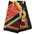 Sciarpa di seta rossa Hermès Brins d Or 90 Scarves Rosso