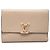 Cartera compacta Louis Vuitton Taurillon Capucines beige
