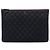 Clutch Chanel Large Quilted Nylon O Case Black Nero
