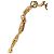 Collana con pendente in strass placcato oro Gold Chanel CC D'oro - vista 5