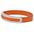 Orange Hermès Leather Pousse Pousse Bracelet  - view 2