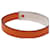 Orange Hermès Leather Pousse Pousse Bracelet  - view 4
