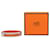 Orange Hermès Leather Pousse Pousse Bracelet  - view 6
