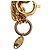 Collar de doble vuelta chapado en oro con perlas falsas Chanel CC Gold Dorado - vista 6