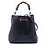 Borsa a secchiello Louis Vuitton Epi Tricolor Braided Neonoe MM nera Nero