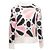 Chanel 2023 Kaschmir-Seiden-Mischung Pullover mit floraler Intarsien-Optik in Weiß & Multicolor Größe FR 36 - Ansicht 2
