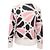 Chanel 2023 Kaschmir-Seiden-Mischung Pullover mit floraler Intarsien-Optik in Weiß & Multicolor Größe FR 36 - Ansicht 4