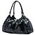 Borsa a tracolla Abbey D Ring in vernice nera Gucci Nero - vista 2
