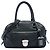 Borsa Boston con tasca frontale in Vitello Daino nero Prada
