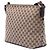 Borsa a tracolla Gucci GG Canvas Web beige - vista 2