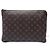 Clutch Louis Vuitton Monogram Etui Voyage MM Marrone