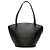 Borsa Tote Louis Vuitton Epi Saint Jacques GM con tracolla lunga nera Nero