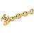 Chanel Gürtel Gold Plated Quilted CC Triple Chain Gold Golden - vista 3
