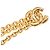 Chanel Gürtel Gold Plated Quilted CC Triple Chain Gold Golden - vista 4