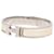 Bracelet Clic Clac H étroit en émail blanc Hermès PM  - vue 2