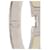 Bracelet Clic Clac H étroit en émail blanc Hermès PM  - vue 4