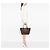 Borsa Tote Neverfull MM in Damier Ebene marrone Louis Vuitton - vista 7