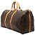 Borsa da viaggio marrone Louis Vuitton Monogram Keepall Bandouliere 50 - vista 2