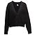 Schwarzer Hermès Cardigan aus Virgin Wool mit Hahnentritt-Muster Größe FR 36